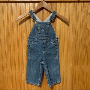 Janie and Jack 100% Cotton Denim Overalls - 12-18mo